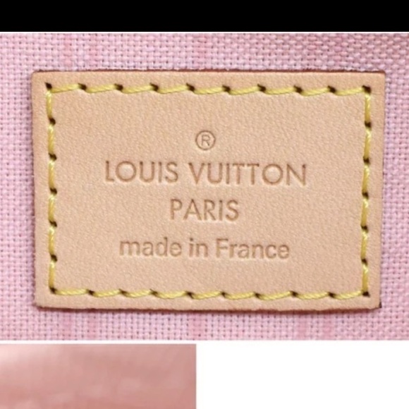 Authentic Louis Vuitton NEW Neverfull MM damier azur pink ballerina wristlet - Picture 8 of 8